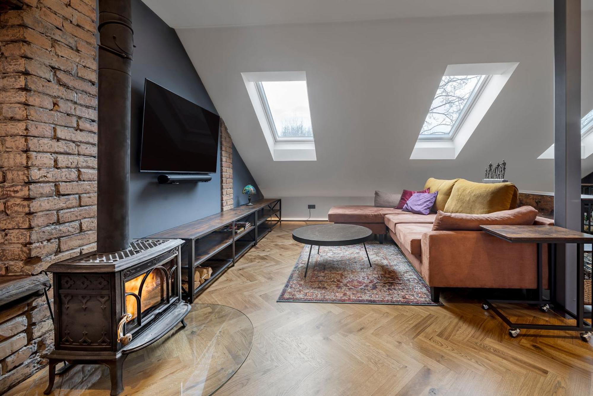 빌뉴스 Cozy Penthouse 아파트 외부 사진