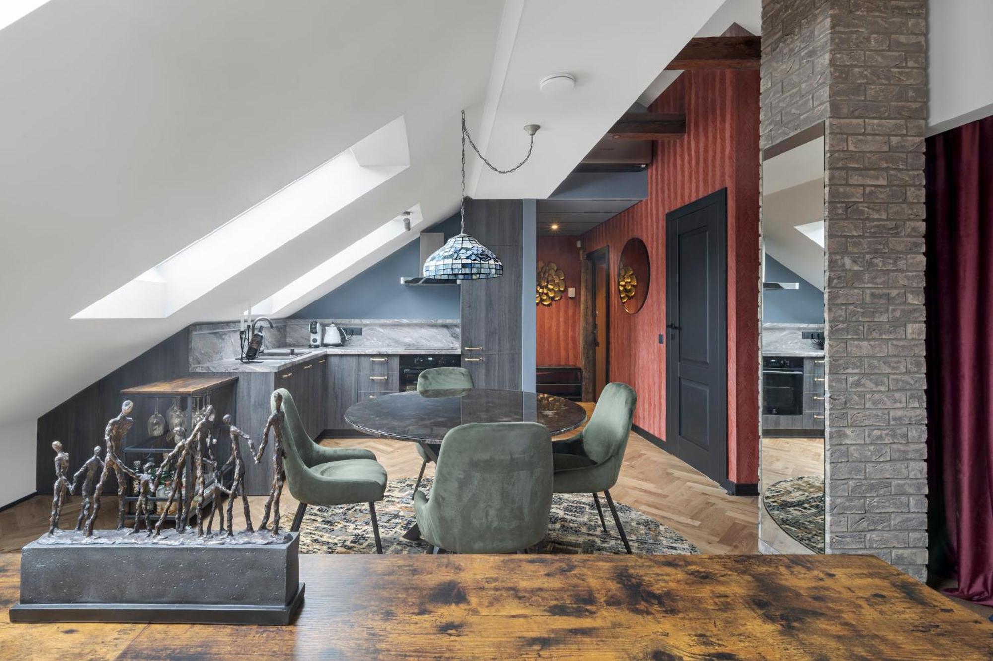 빌뉴스 Cozy Penthouse 아파트 외부 사진