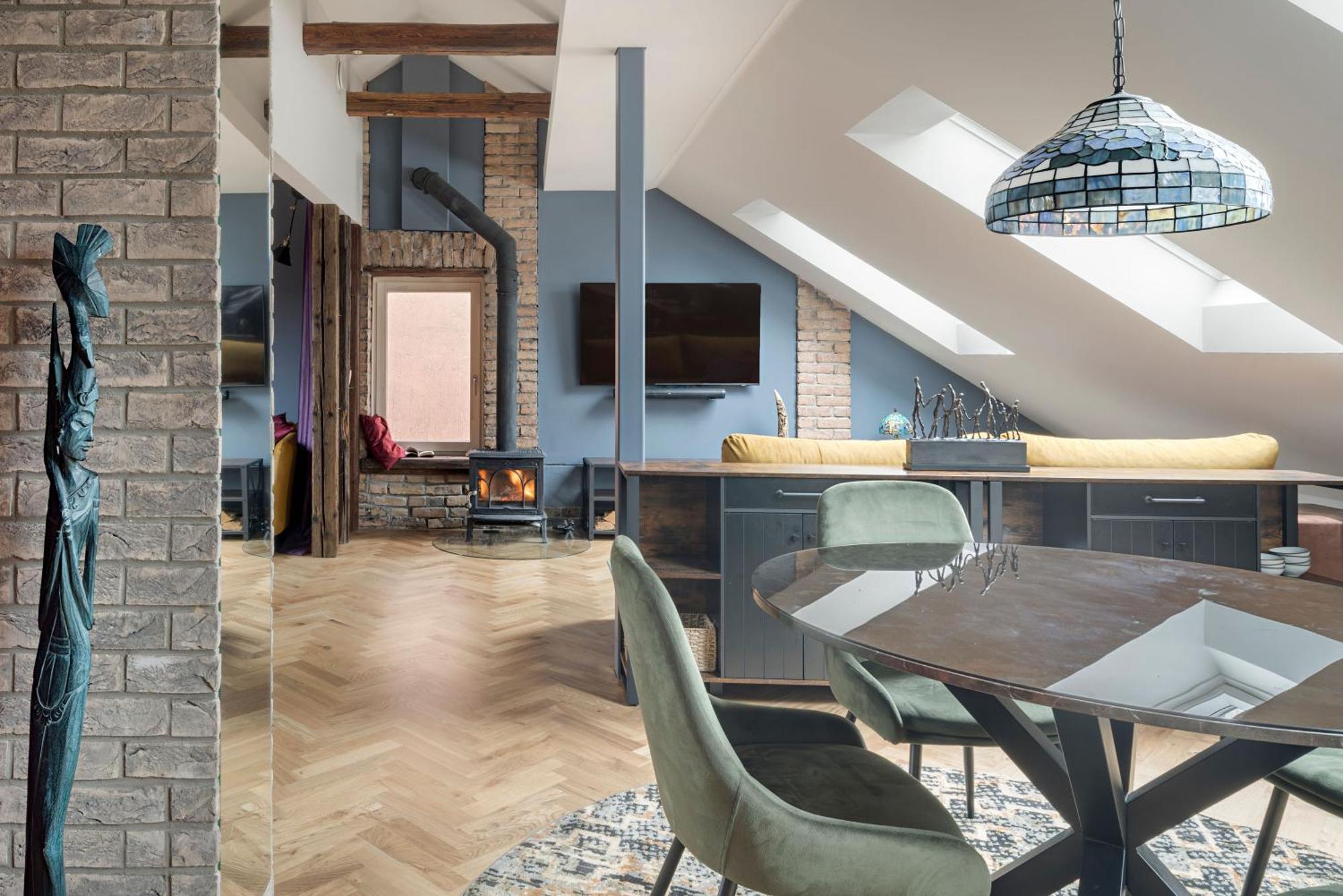 빌뉴스 Cozy Penthouse 아파트 외부 사진