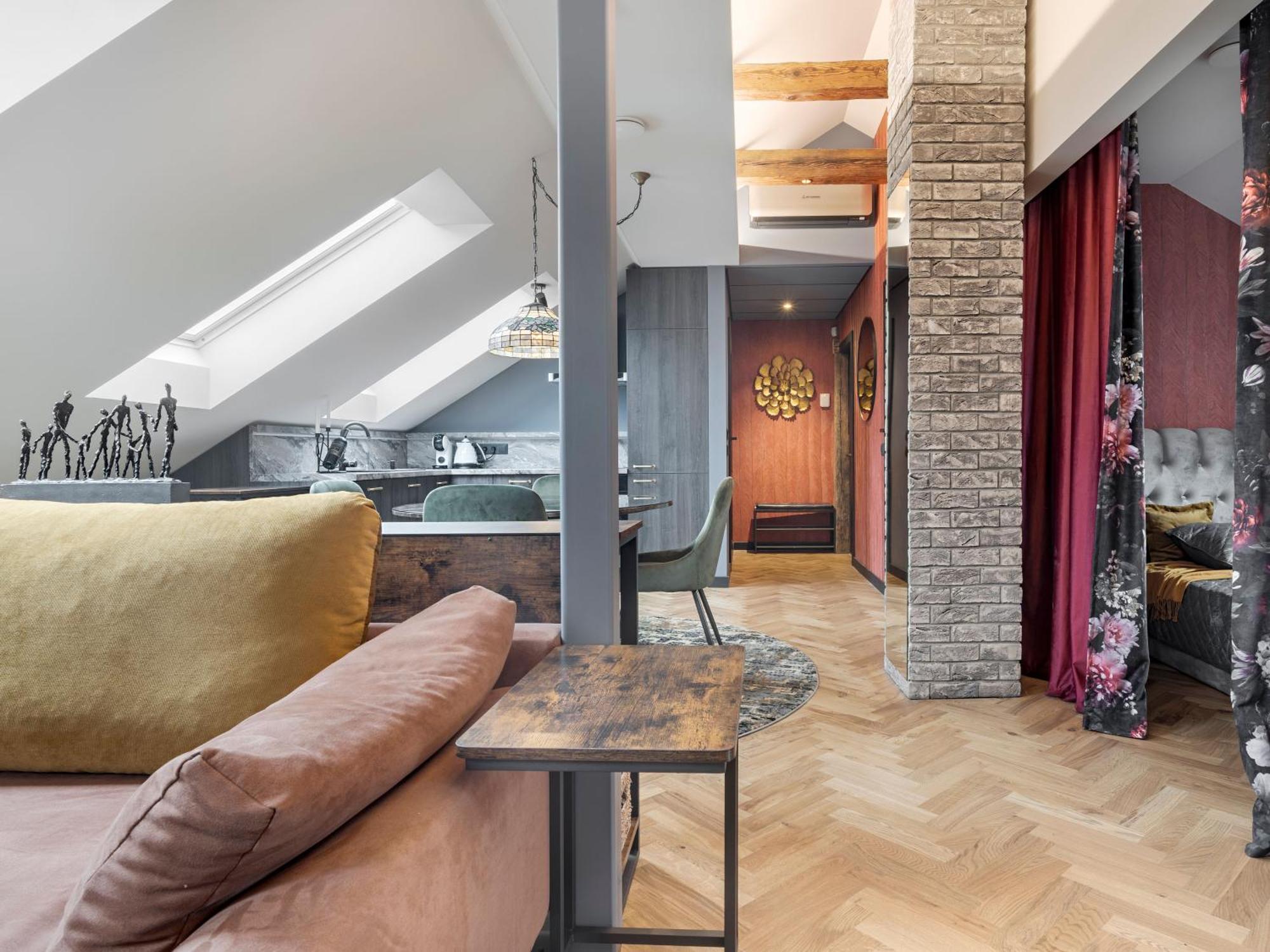 빌뉴스 Cozy Penthouse 아파트 외부 사진