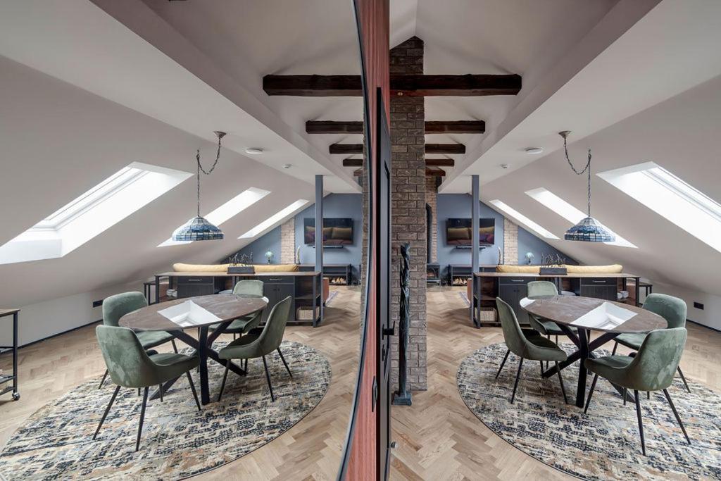 빌뉴스 Cozy Penthouse 아파트 외부 사진
